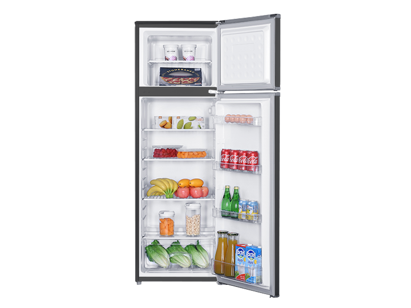 257L DEFROST REFRIGERATOR BLACK