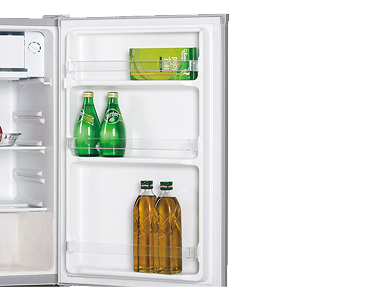 92 LITRE DEFROST REFRIGERATOR SILVER